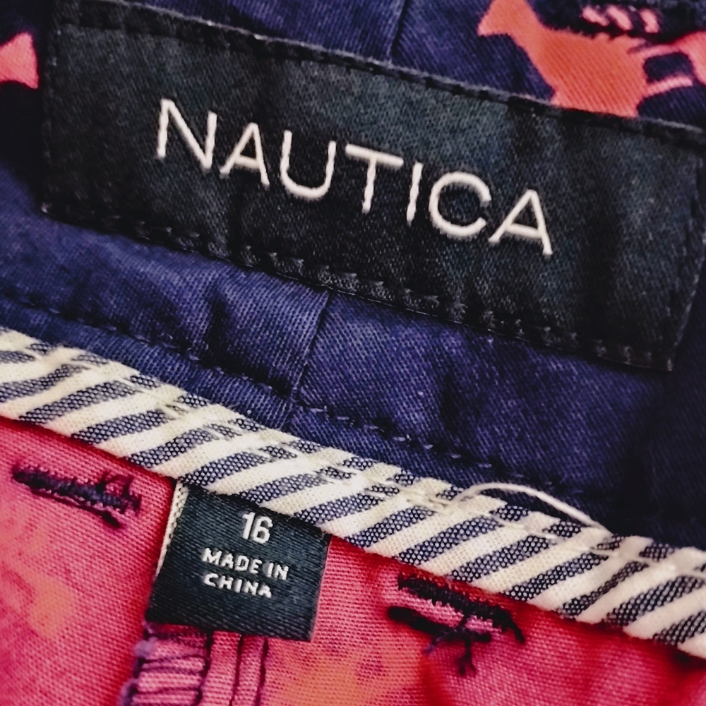 Shorts Nautica Novelty Lobster Print (4.5" Inseam) - Picture 7 of 7